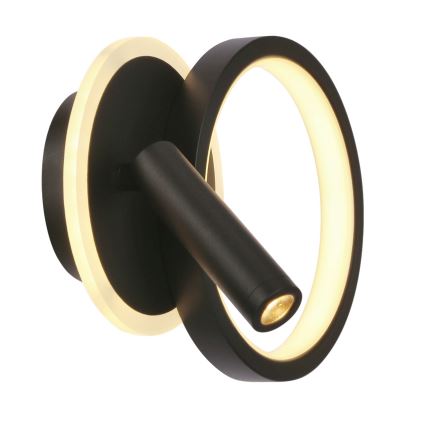 LED настенный точечный светильник MONET LED/16W/230V черный