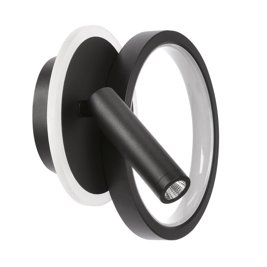 LED настенный точечный светильник MONET LED/16W/230V черный