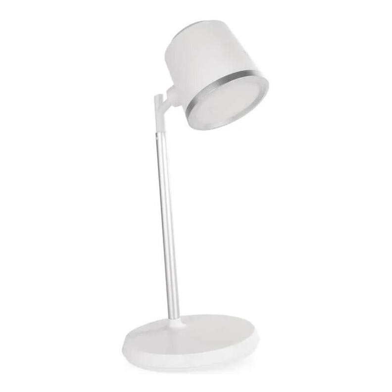 LED Настільна акумуляторна лампа з регулюванням яскравості 4в1 LED/6W/3,7V 3000K/4000K/6500K 1500mAh білий