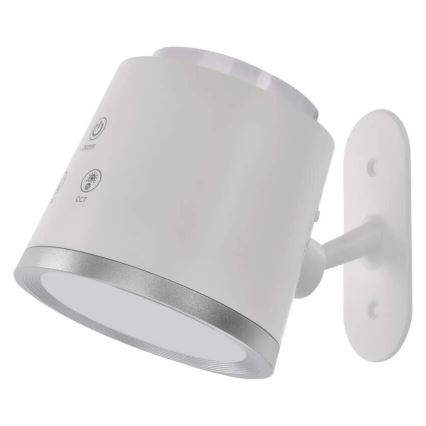 LED Настільна акумуляторна лампа з регулюванням яскравості 4в1 LED/6W/3,7V 3000K/4000K/6500K 1500mAh білий