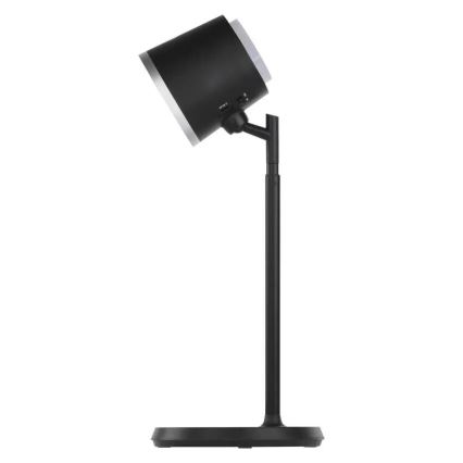LED Настільна акумуляторна лампа з регулюванням яскравості 4в1 LED/6W/3,7V 3000K/4000K/6500K 1500mAh чорний