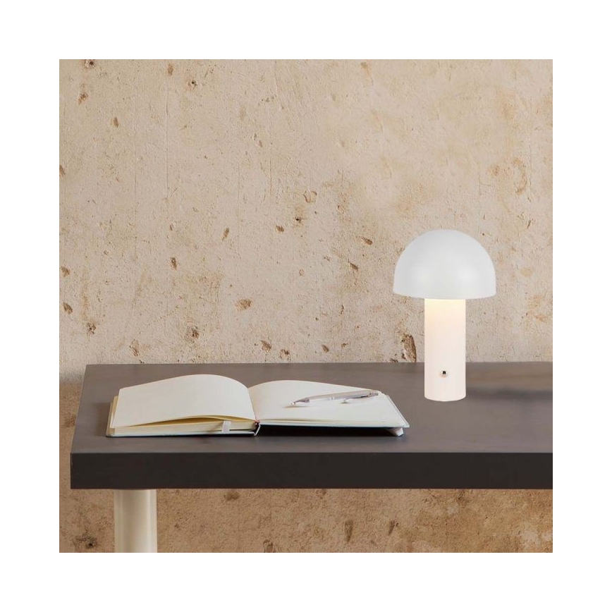 LED Сенсорна настільна акумуляторна лампа з регулюванням яскравості LED/1W/5V 3000-6000K 1800 mAh білий