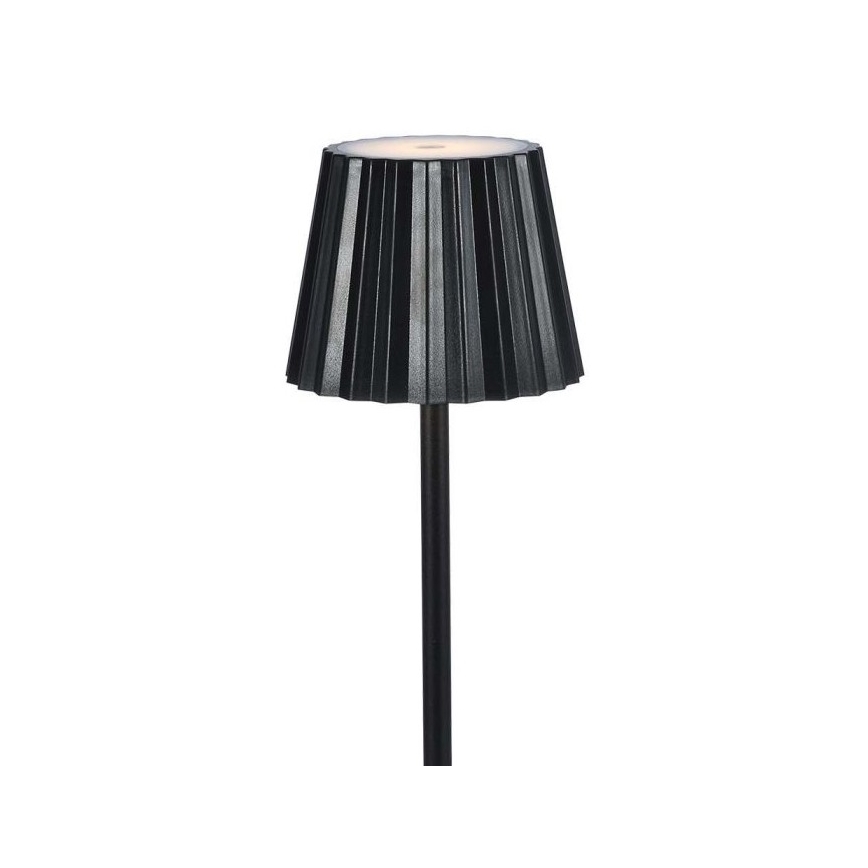 LED Сенсорна настільна акумуляторна лампа з регулюванням яскравості LED/4W/5V 3000-6000K 1800 mAh чорний