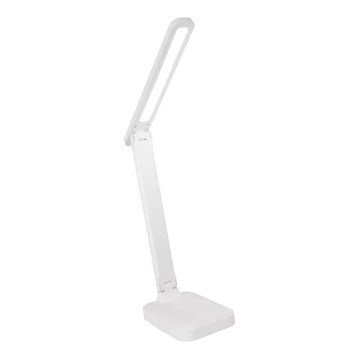 LED Настільна акумуляторна лампа з регулюванням яскравості LED/5W/3,7V 3000K/4000K/6500K 800mAh білий