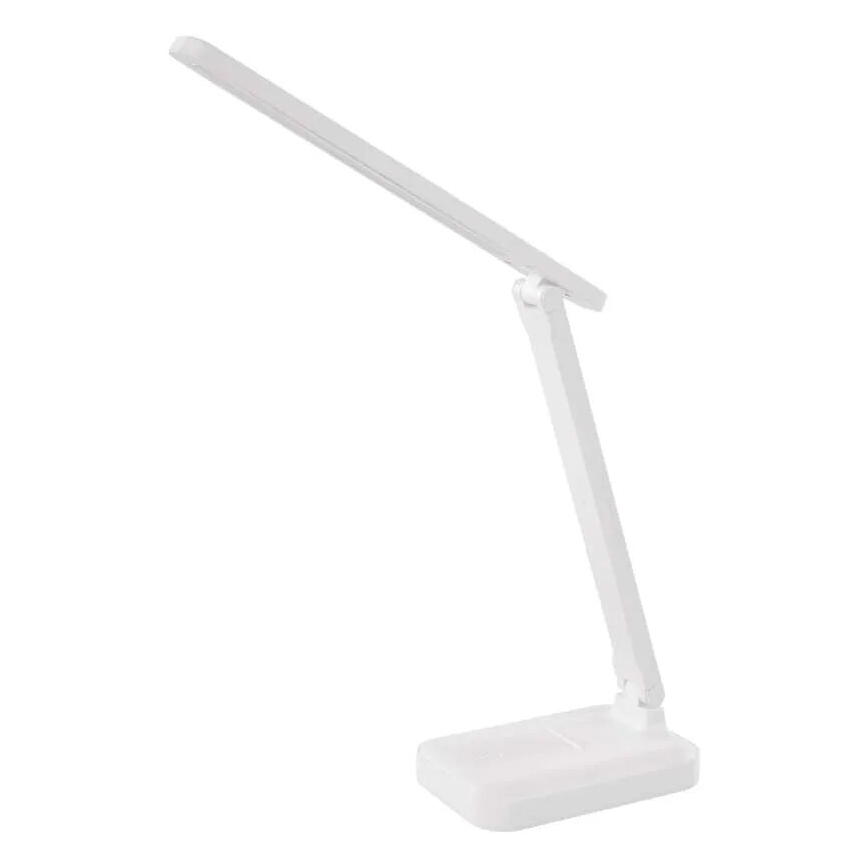 LED Настільна акумуляторна лампа з регулюванням яскравості LED/5W/3,7V 3000K/4000K/6500K 800mAh білий