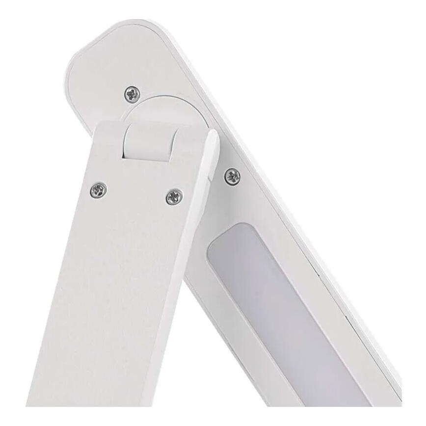 LED Настільна акумуляторна лампа з регулюванням яскравості LED/5W/3,7V 3000K/4000K/6500K 800mAh білий