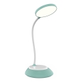LED Настільна акумуляторна лампа з регулюванням яскравості VISUA LED/5W/5V 3000-5000K 1200 mAh бірюзовий