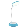 LED Настільна акумуляторна лампа з регулюванням яскравості VISUA LED/5W/5V 3000-5000K 1200 mAh синій