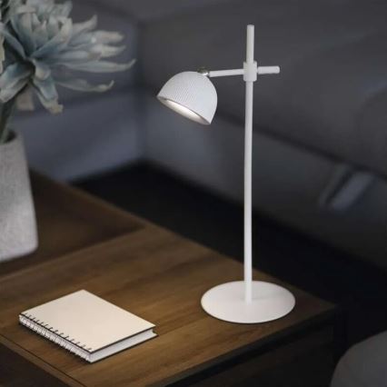 LED Настільна акумуляторна магнітна лампа з регулюванням яскравості 4в1 LED/4,2W/3,7V 4000K 1200mAh білий