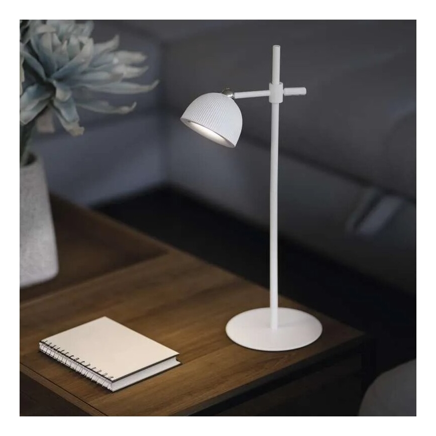 LED Настільна акумуляторна магнітна лампа з регулюванням яскравості 4в1 LED/4,2W/3,7V 4000K 1200mAh білий