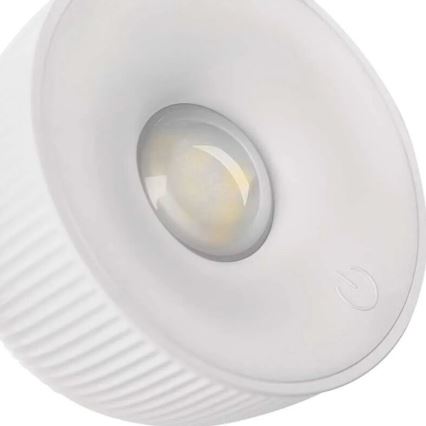 LED Настільна акумуляторна магнітна лампа з регулюванням яскравості 4в1 LED/4,2W/3,7V 4000K 1200mAh білий