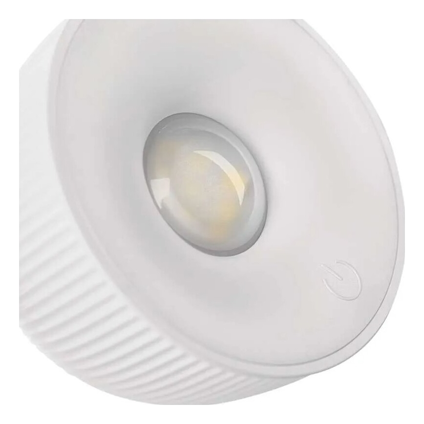 LED Настільна акумуляторна магнітна лампа з регулюванням яскравості 4в1 LED/4,2W/3,7V 4000K 1200mAh білий