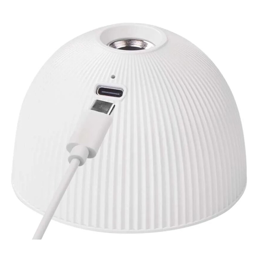 LED Настільна акумуляторна магнітна лампа з регулюванням яскравості 4в1 LED/4,2W/3,7V 4000K 1200mAh білий