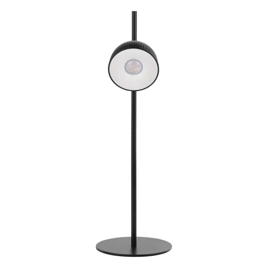 LED Настільна акумуляторна магнітна лампа з регулюванням яскравості 4в1 LED/4,2W/3,7V 4000K 1200mAh чорний