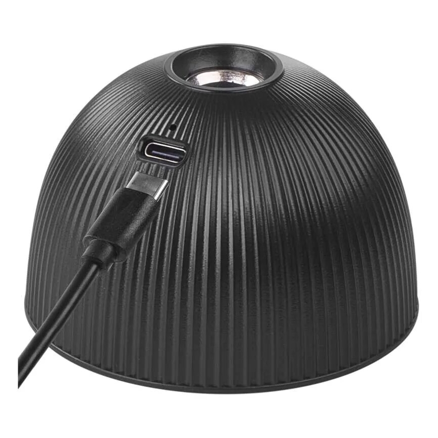LED Настільна акумуляторна магнітна лампа з регулюванням яскравості 4в1 LED/4,2W/3,7V 4000K 1200mAh чорний