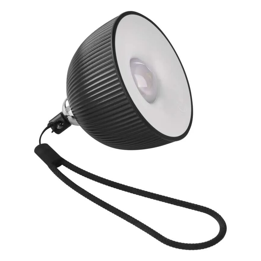 LED Настільна акумуляторна магнітна лампа з регулюванням яскравості 4в1 LED/4,2W/3,7V 4000K 1200mAh чорний