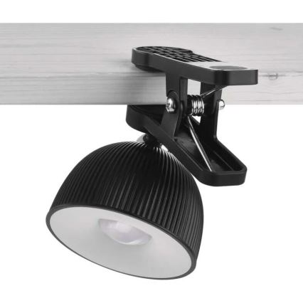 LED Настільна акумуляторна магнітна лампа з регулюванням яскравості 4в1 LED/4,2W/3,7V 4000K 1200mAh чорний