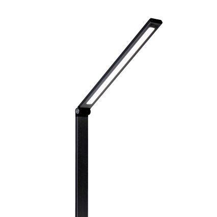 LED Настільна лампа з бездротовим зарядним пристроєм LED/10W/230V 3000/4000/4500/5000/6000K чорний