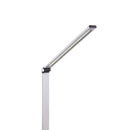 LED Настільна лампа з бездротовим зарядним пристроєм LED/10W/230V 3000/4000/4500/5000/6000K матовий хром