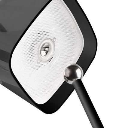 LED Настільна магнітна акумуляторна сенсорна лампа на сонячній батареї з регулюванням яскравості LED/5W/5V 3000-6000K 3600 mAh IP65 чорний