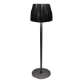 LED Настільна сенсорна акумуляторна лампа з регулюванням яскравості LED/2,7W/5V 3000/4000/6000K 1800 mAh чорний