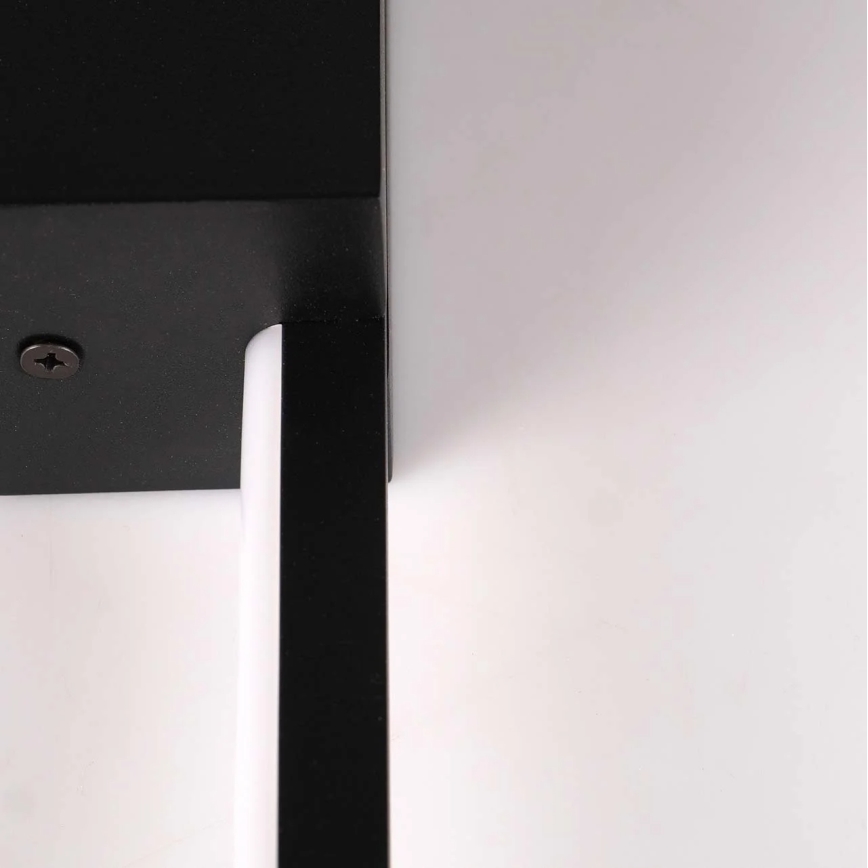 LED настінний світильник AISHA LED/12 Вт/230 В 4000 К чорний