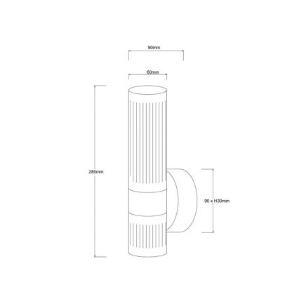LED Настінний світильник AMBIENTE LED/6W/230V 3000/4000/6000K золотий