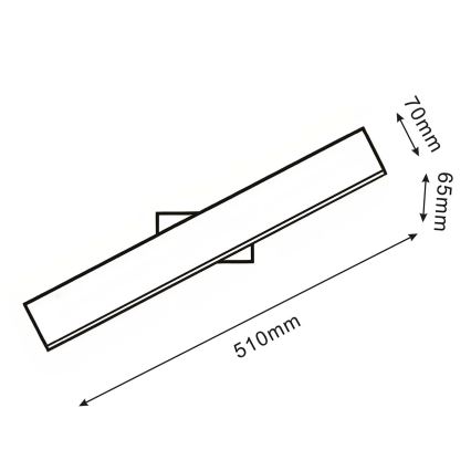 LED настінний світильник BERNADETTA LED/10Вт/230В 4000К білий