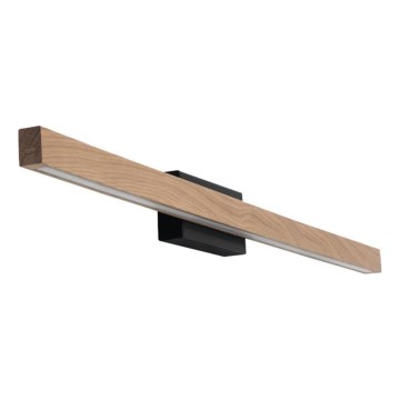 LED настінний світильник для ванної кімнати AQUAVIVA LED/12 Вт/230 В 80 см IP44 дуб