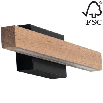 LED Настінний світильник для ванної кімнати AQUAVIVA LED/6W/230V 40 cm IP44 дуб – FSC сертифіковано
