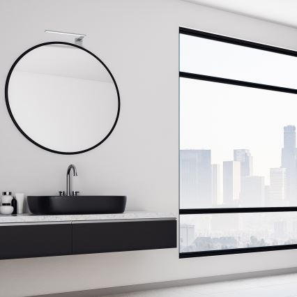 LED настінний світильник для ванної кімнати SHINE LED/11W/230V 45 см IP44 блискучий хром