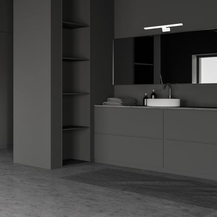 LED настінний світильник для ванної кімнати SHINE LED/7W/230V 30 см IP44 білий