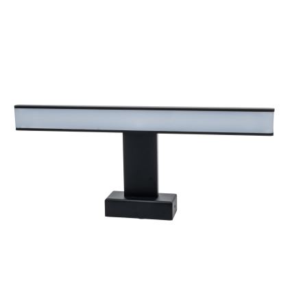 LED настінний світильник для ванної кімнати SHINE LED/7W/230V 30 см IP44 чорний