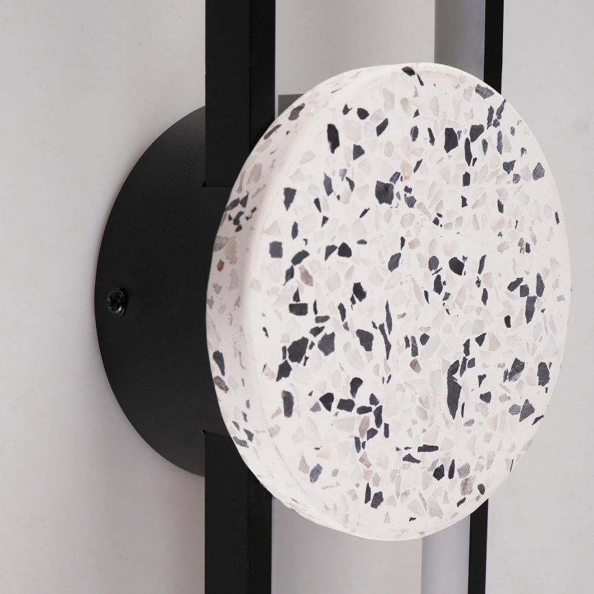 LED настінний світильник FLORENTYNA LED/24W/230V 4000K чорний/білий