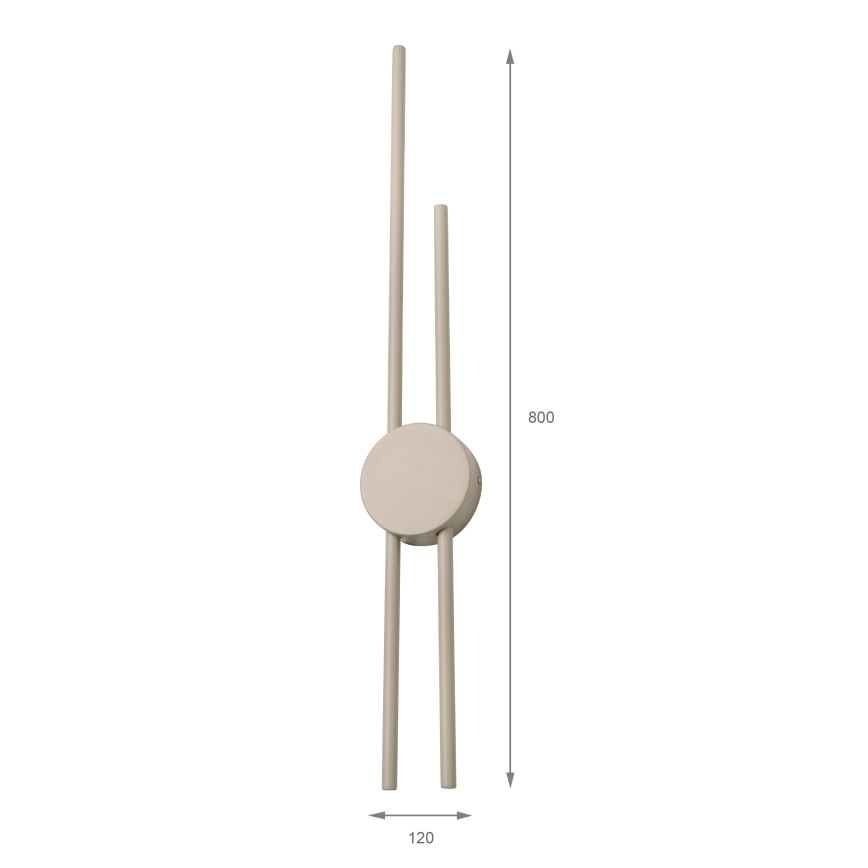 LED настінний світильник LANA LED/15W/230V 4000K бежевий