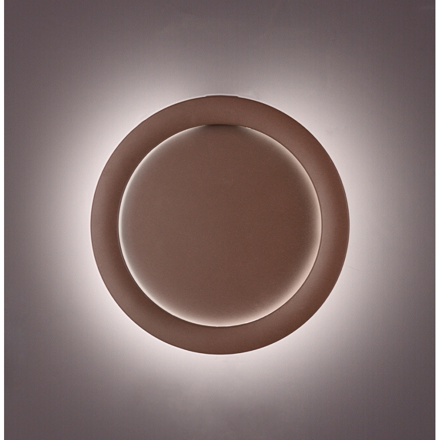 LED настінний світильник PALERMO LED/16W/230V коричневий