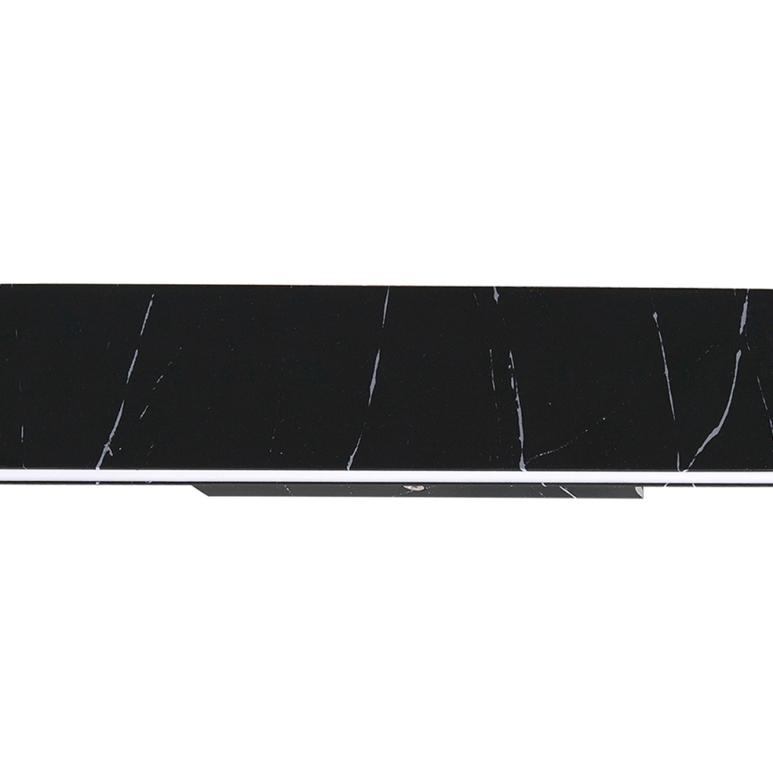 LED Настінний світильник PIERCE LED/12W/230V 30 см чорний