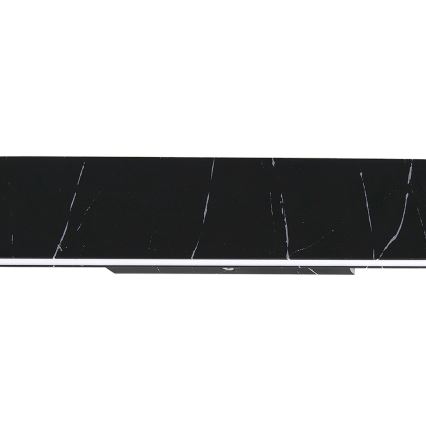 LED Настінний світильник PIERCE LED/12W/230V 30 см чорний