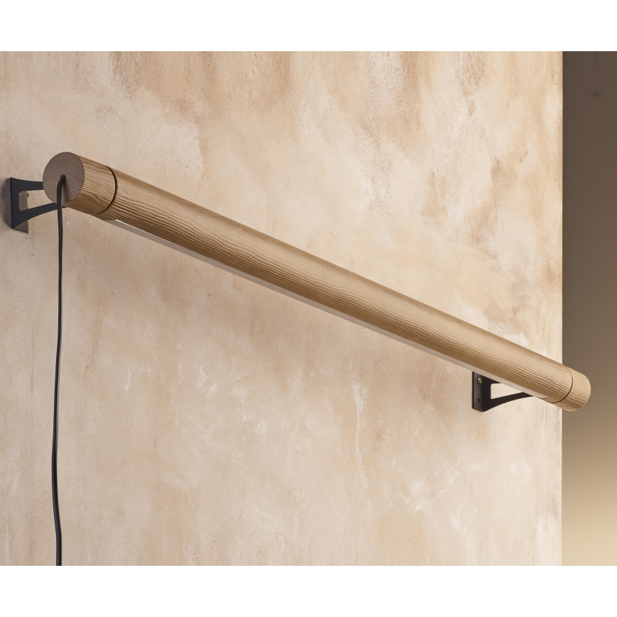 LED Настінний світильник ROLLO LED/30W/230V дерево