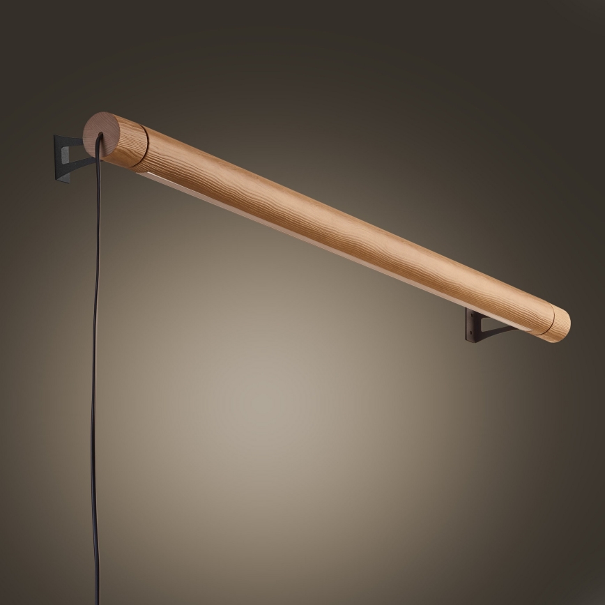 LED Настінний світильник ROLLO LED/30W/230V дерево