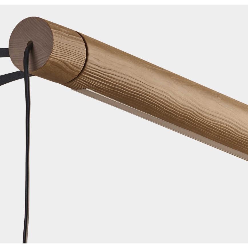 LED Настінний світильник ROLLO LED/30W/230V дерево