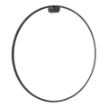 LED настінний світильник SATURNO LED/46 Вт/230 В діам. 80 см IP44 чорний