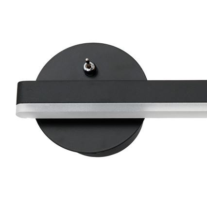 LED Настінний світильник SYDNEY LED/6W/230V чорний