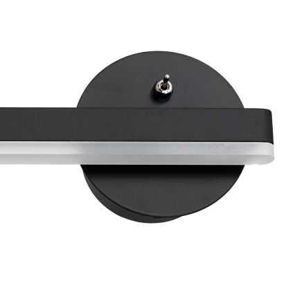 LED Настінний світильник SYDNEY LED/6W/230V чорний