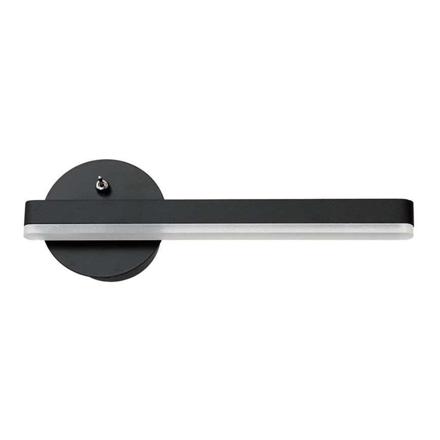 LED Настінний світильник SYDNEY LED/6W/230V чорний