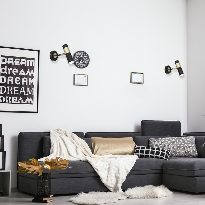 LED Настінний точковий світильник DALLAS 1xGU10/3W/230V