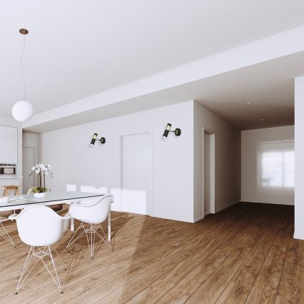 LED Настінний точковий світильник DALLAS 1xGU10/3W/230V