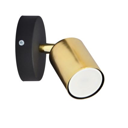 LED Настінний точковий світильник TUNE 1xGU10/4,8W/230V золотий/чорний