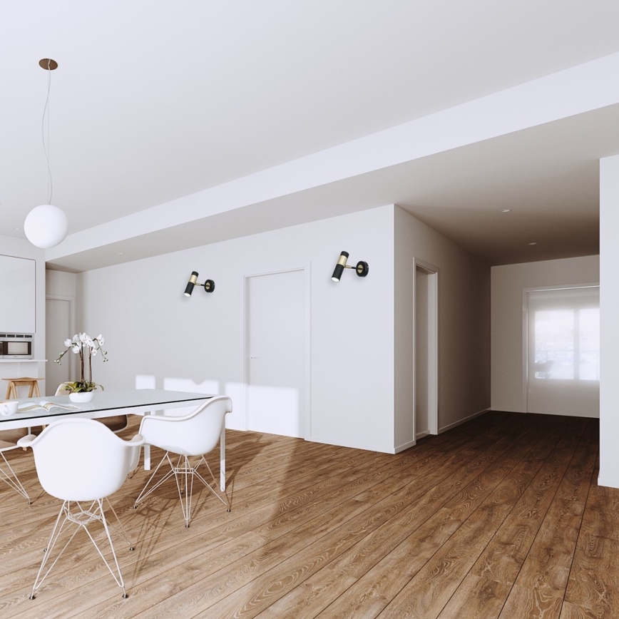 LED Настінний точковий світильник DALLAS 1xGU10/3W/230V