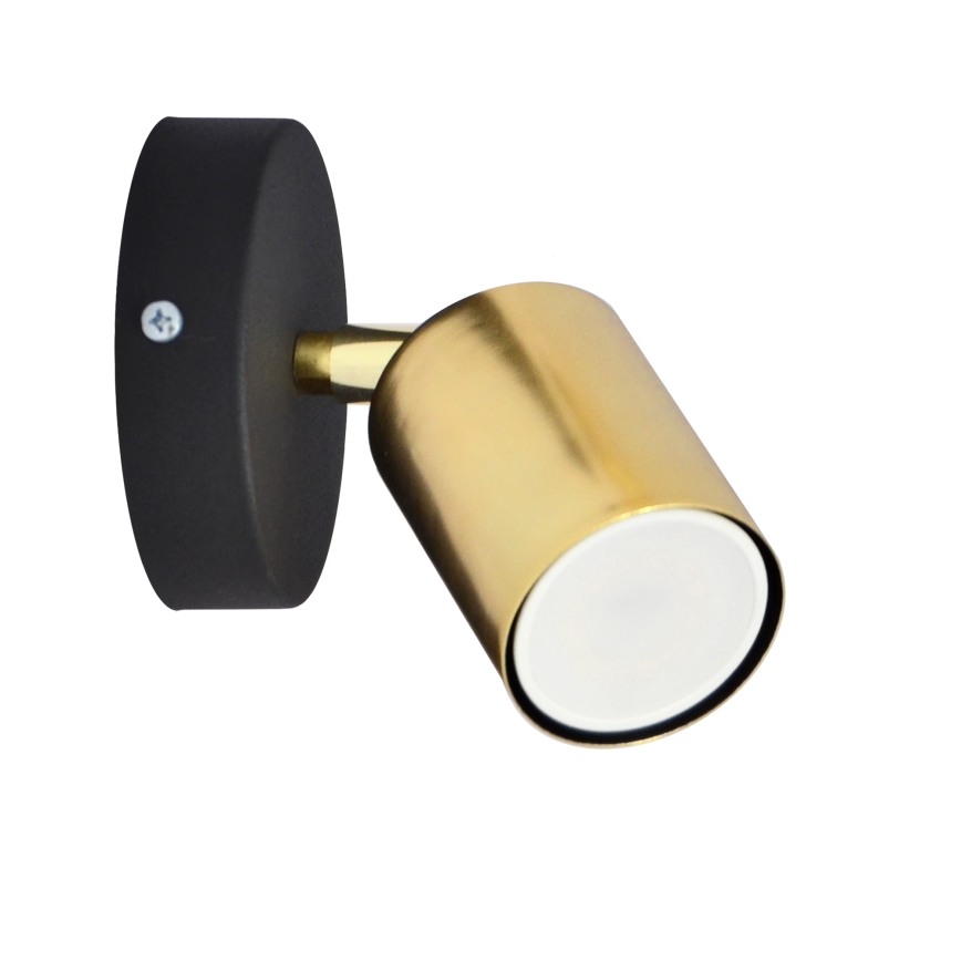 LED Настінний точковий світильник TUNE 1xGU10/4,8W/230V золотий/чорний